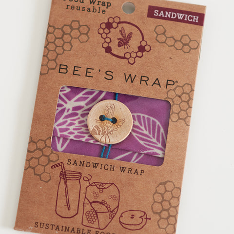 Wax Wrap - Clover Print - Sandwich Wrap