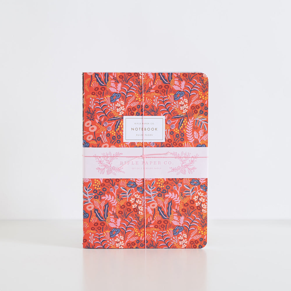 Tapestry Notebook - Set Of Three