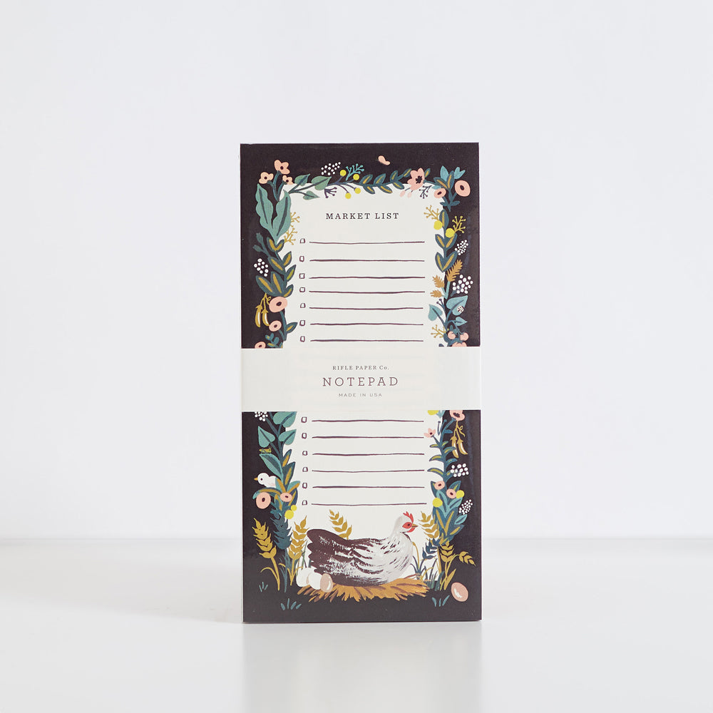 Country Farm Tear-Off Shopping Notepad