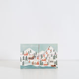 Holiday Snow Scene Postcards
