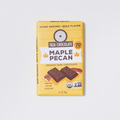 Maple Pecan Dark Chocolate Bar