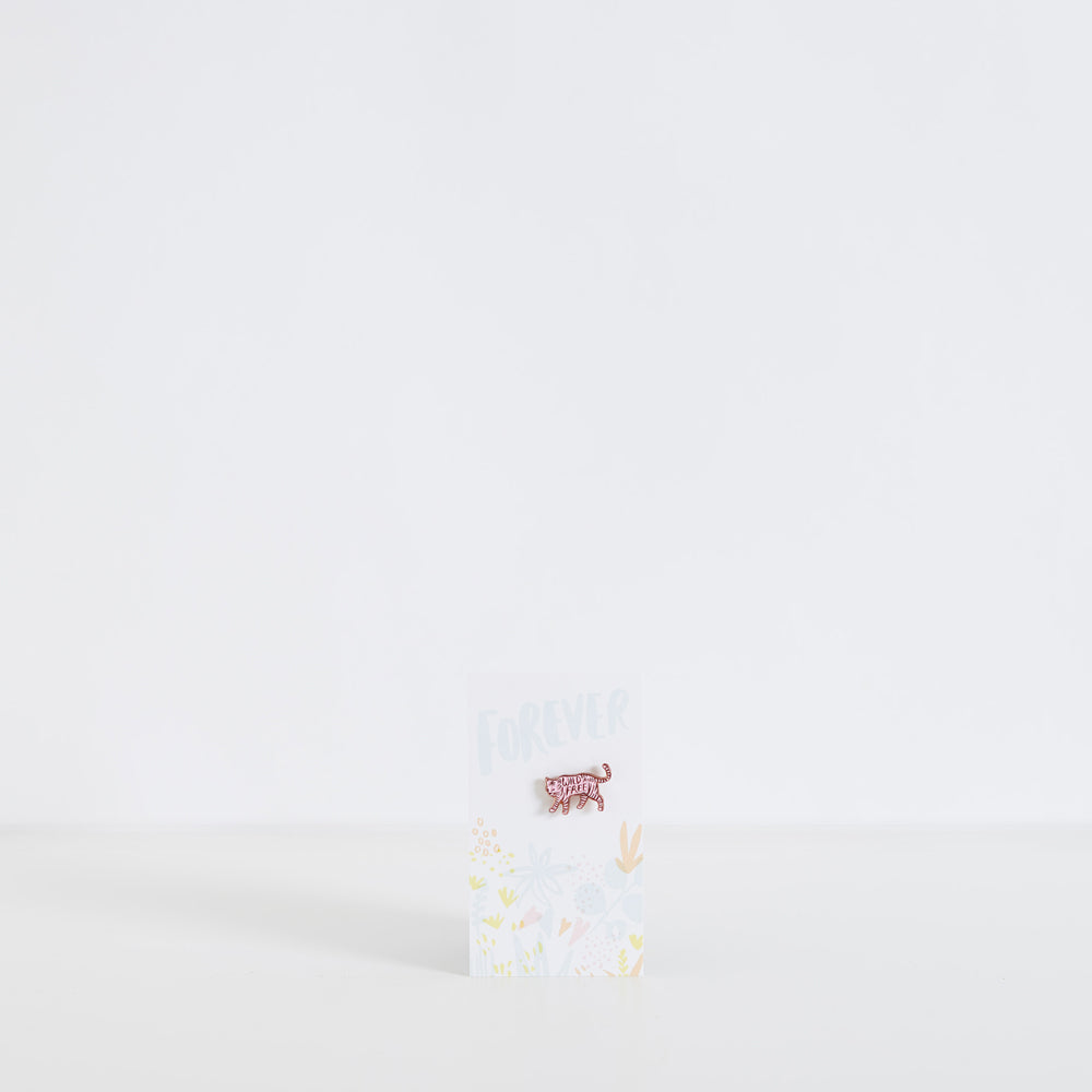 Wild and Free Enamel pin