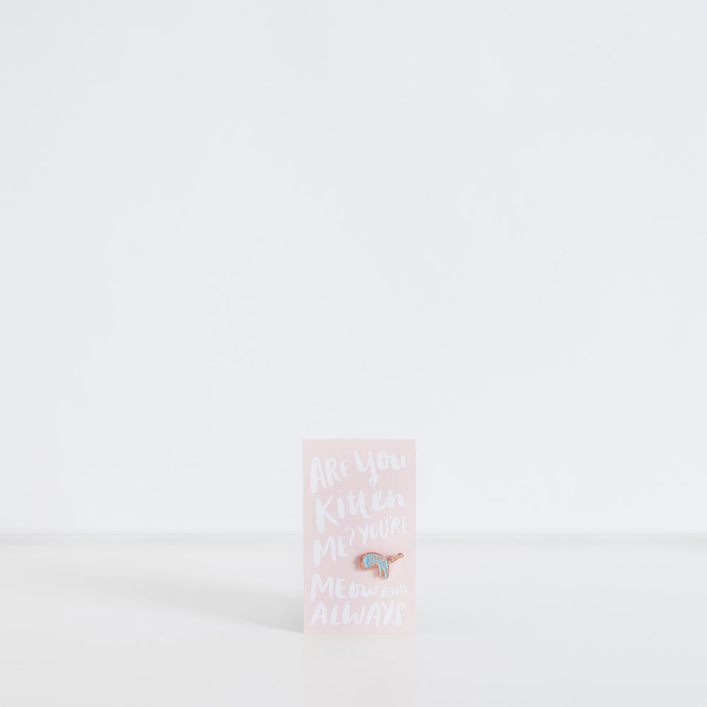 Purrfect Enamel Pin