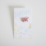 Wild and Free Enamel pin