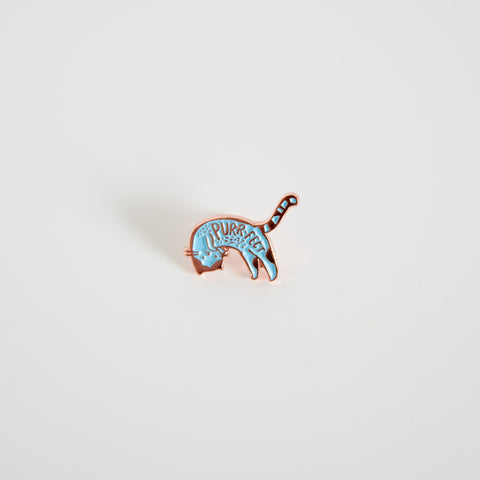 Purrfect Enamel Pin