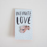 Infinity Snake Enamel Pin