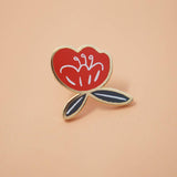Poppy Flower Enamel Pin