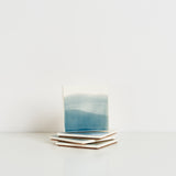 Ceramic Coaster - Tide Blue Wash