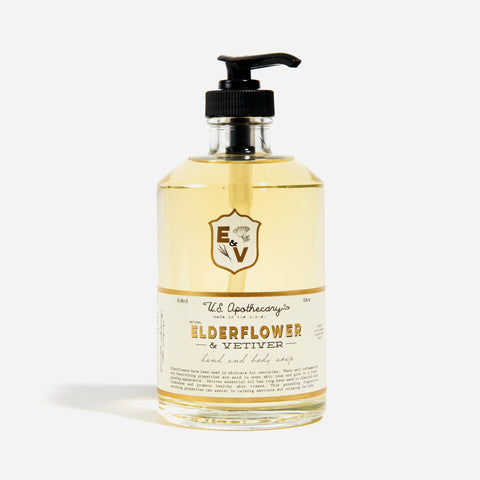 Elderflower + Vetiver Hand Soap