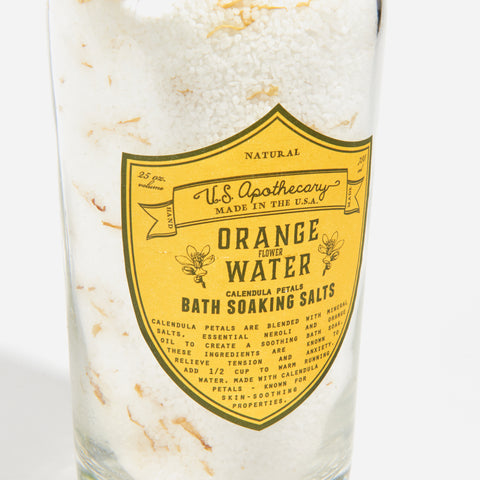Orange Water Bath Soaking Salts
