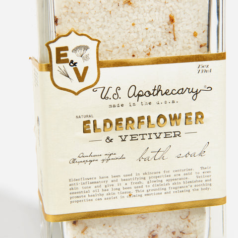 Elderflower + Vetiver Bath Soak