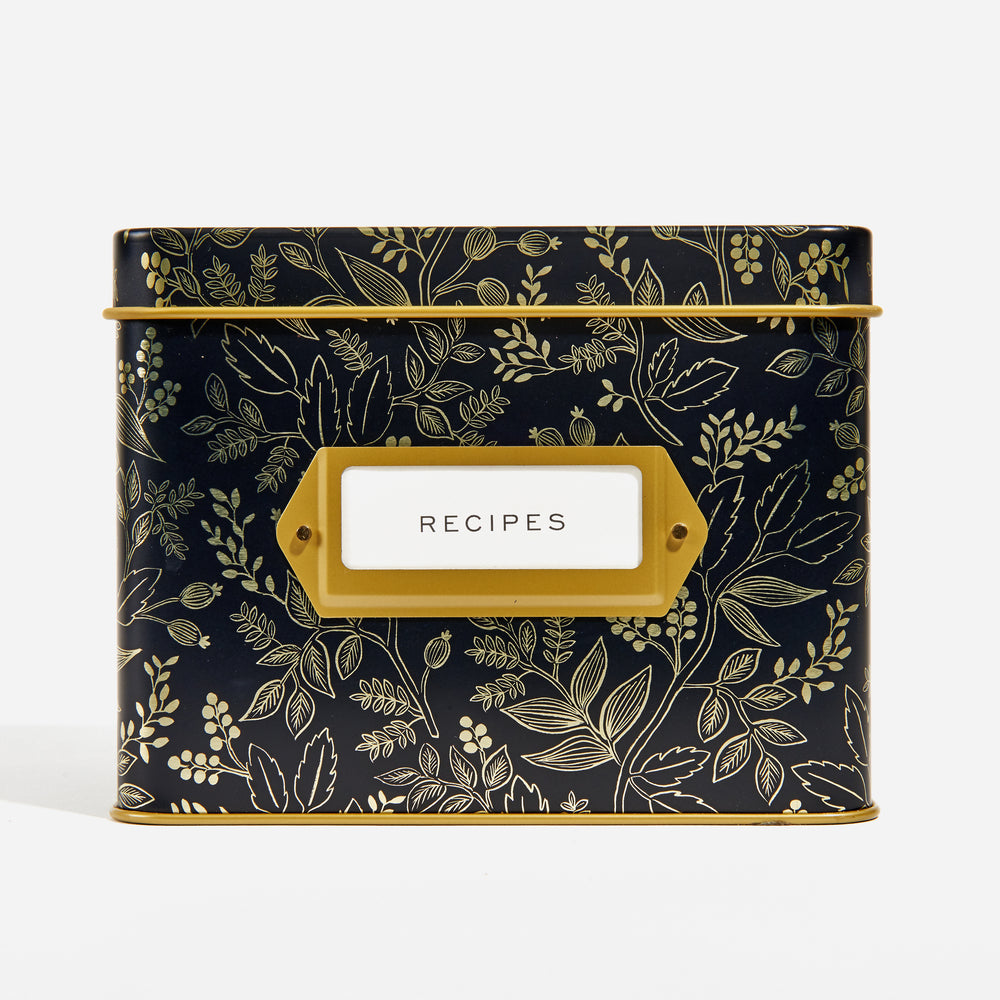 Queen Ann Recipe Box & Cards