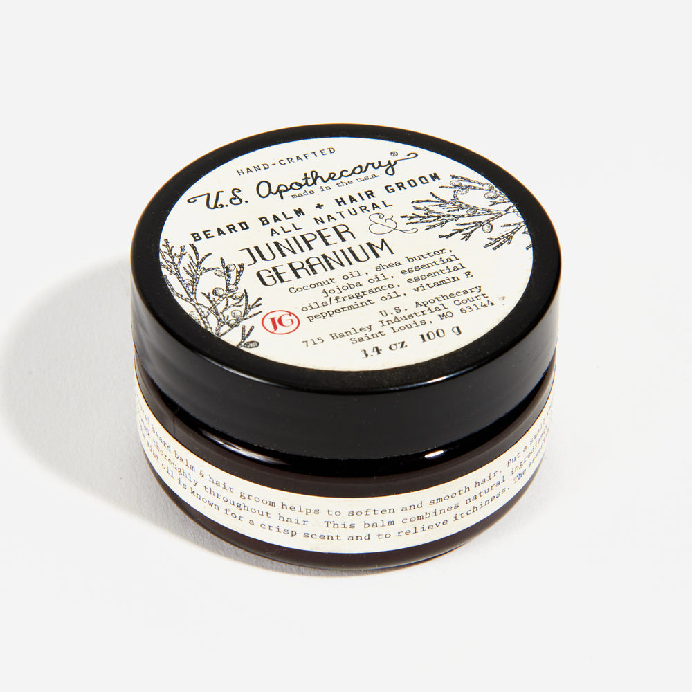 Beard Balm + Hair Groom - Juniper & Geranium