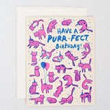 Purrfect Birthday Card