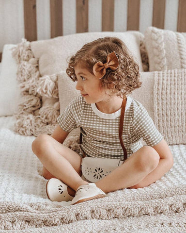 Mango & Bubblegum Blossoms Leather Purse Toddler & Kids: Bubblegum
