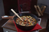 Cast Iron Handles: Caramel Leather