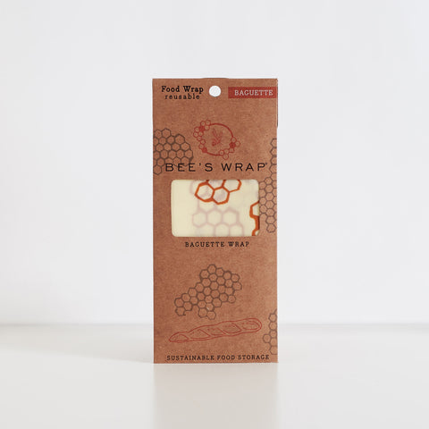 Wax Wrap - Honeycomb Print - Baguette Wrap