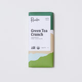 Raaka Green Tea Crunch 66% Chocolate Bar