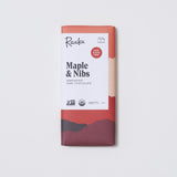 Raaka Maple & Nibs 75% Chocolate Bar