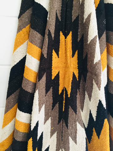 Bronzed Bungalow Diamond Throw