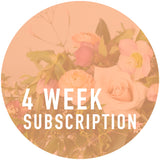 4 Week Arrangement Subscription