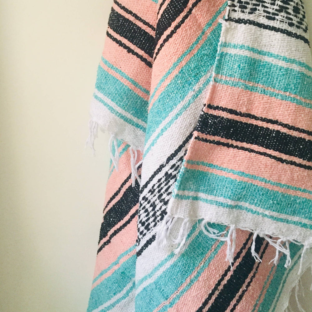 Kokomo Beach Blanket l Mexican Blanket l Throw Blanket