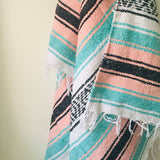 Kokomo Beach Blanket l Mexican Blanket l Throw Blanket