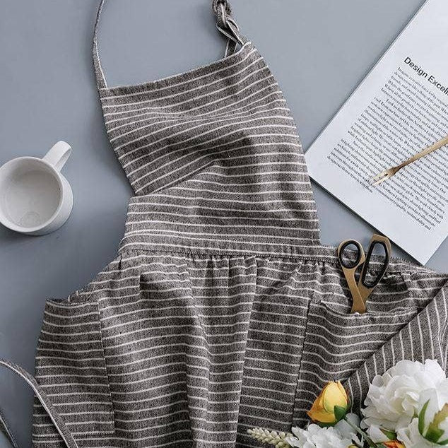 Classic Stripe Apron