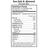 Sea Salt & Almond Dark Chocolate Bar