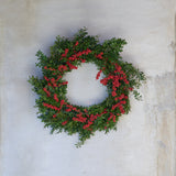 Boxwood Berry Wreath