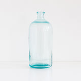 Large Blue Glass Bottle