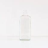 Simple Clear Glass Bottle