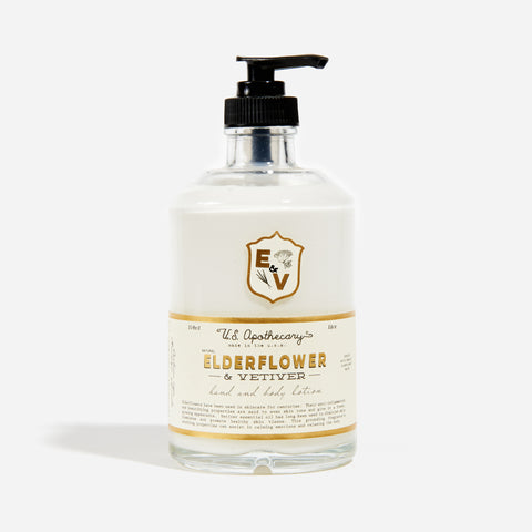 Elderflower + Vetiver Hand Lotion