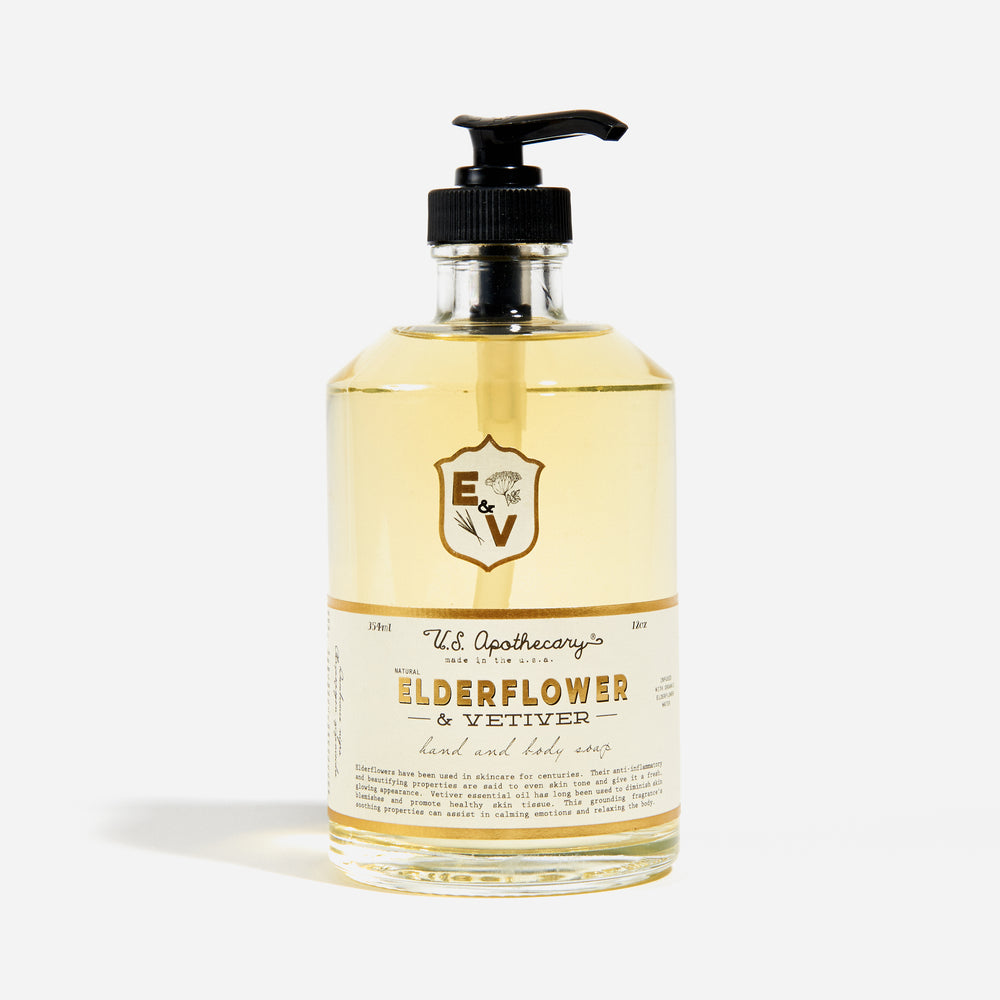 Elderflower + Vetiver Hand Soap