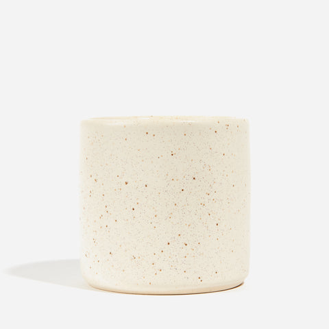 Ceramic Cup - Speckled White