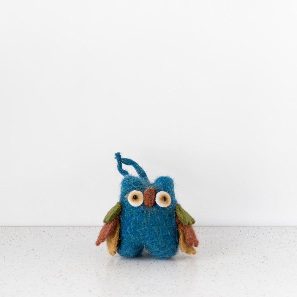Owlish Felt Ornament 1