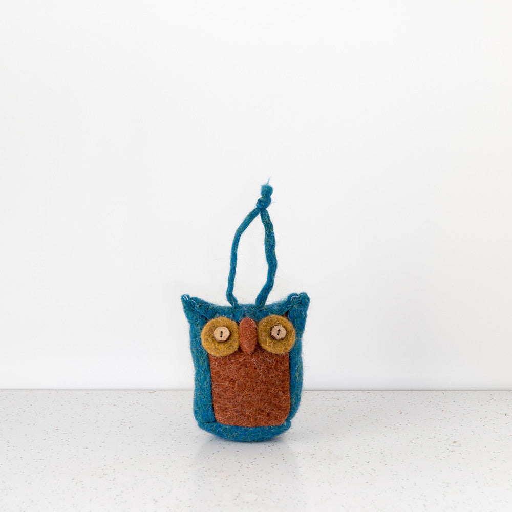 Owlish Felt Ornament 3