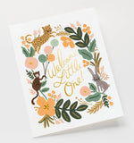 Menagerie Baby Card