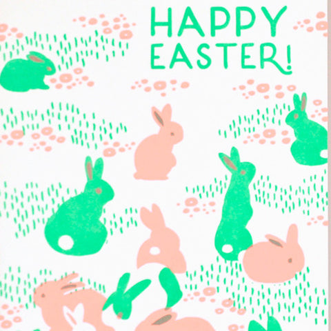 Bunnies In The Grass