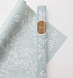 Spearmint Blossoms Wrapping Paper